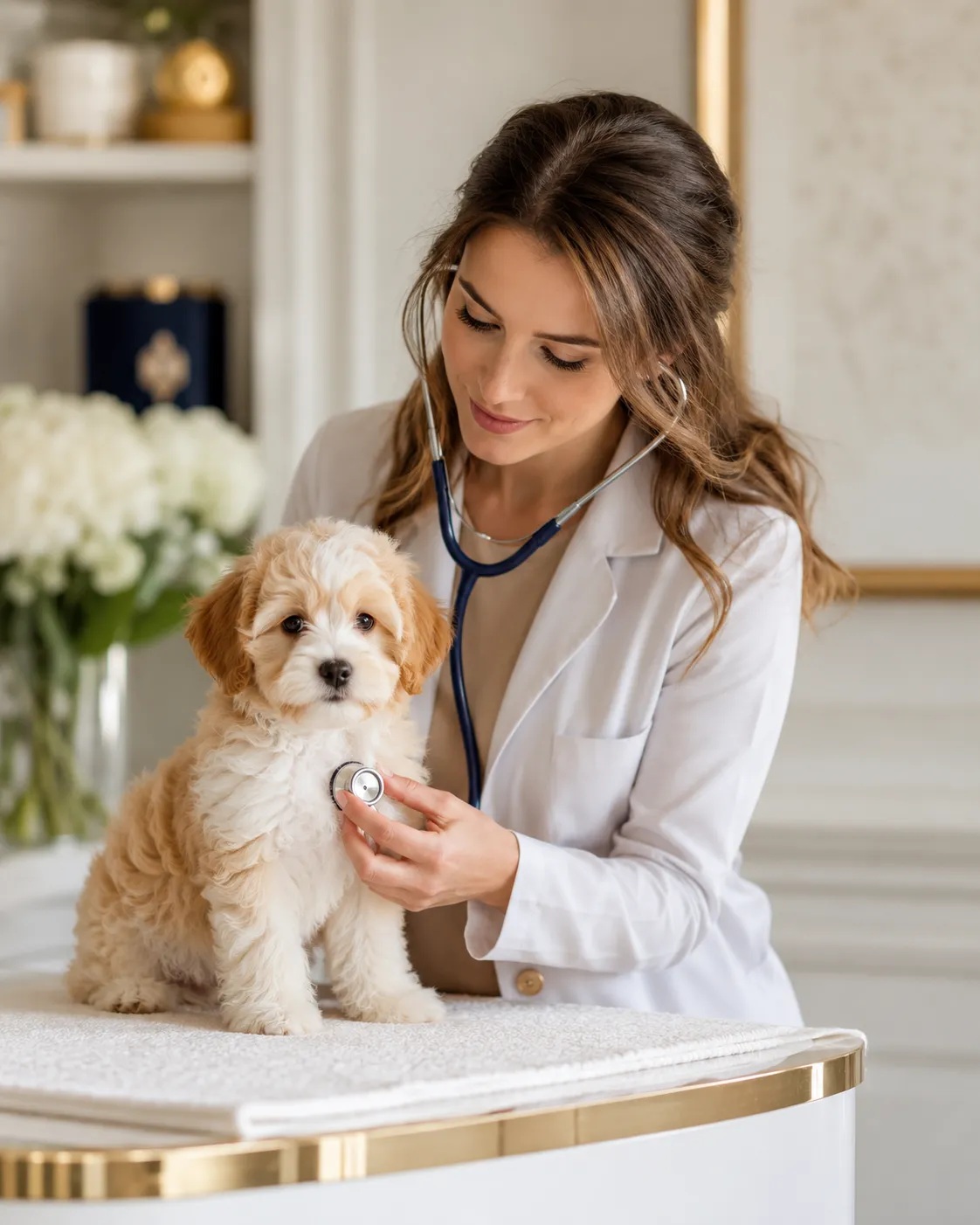 Puppy care / vet check image