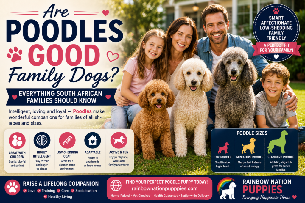 Are Poodles Good Family Dogs