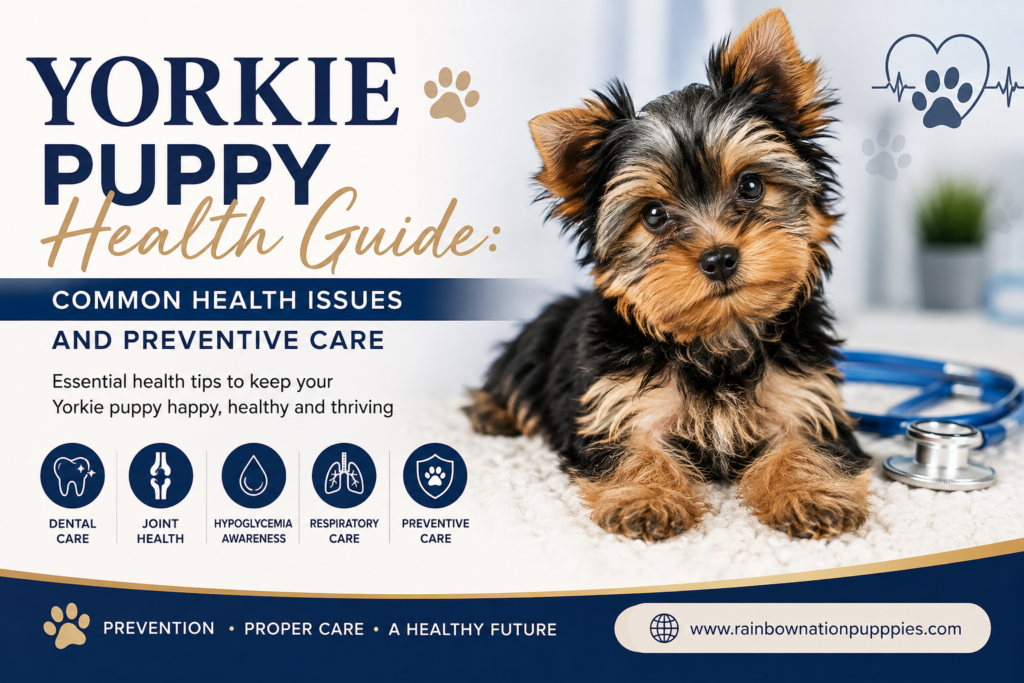 Yorkie puppy health